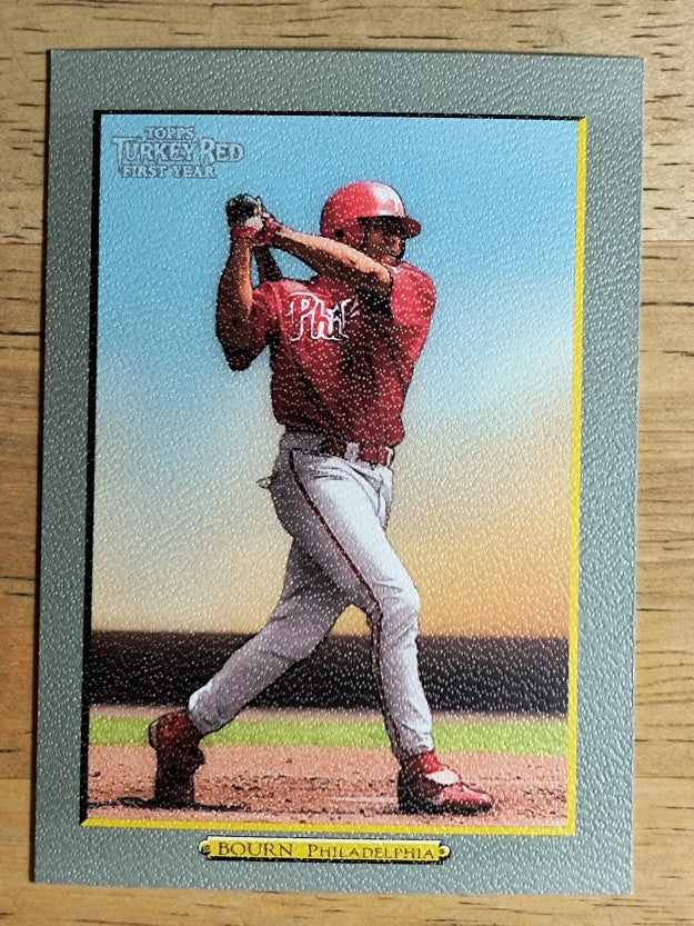 2005 Topps Turkey Red #281 Mike Bourn RC
