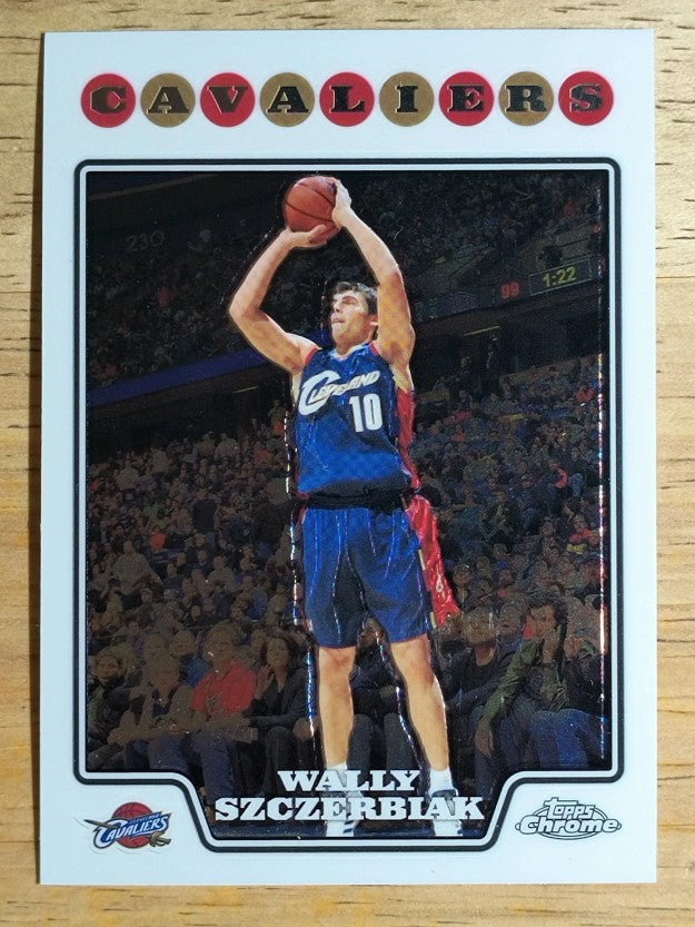 2008-09 Topps Chrome #114 Wally Szczerbiak