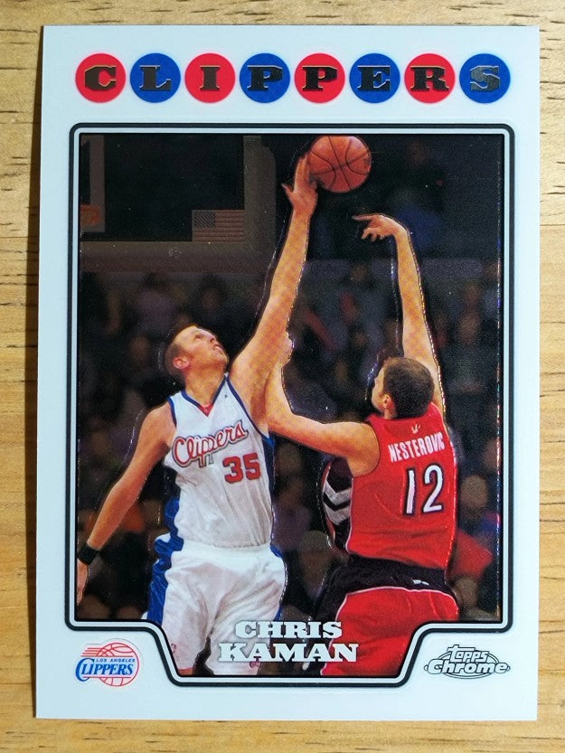2008-09 Topps Chrome #121 Chris Kaman