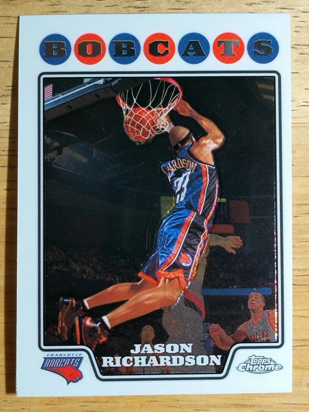 2008-09 Topps Chrome #123 Jason Richardson