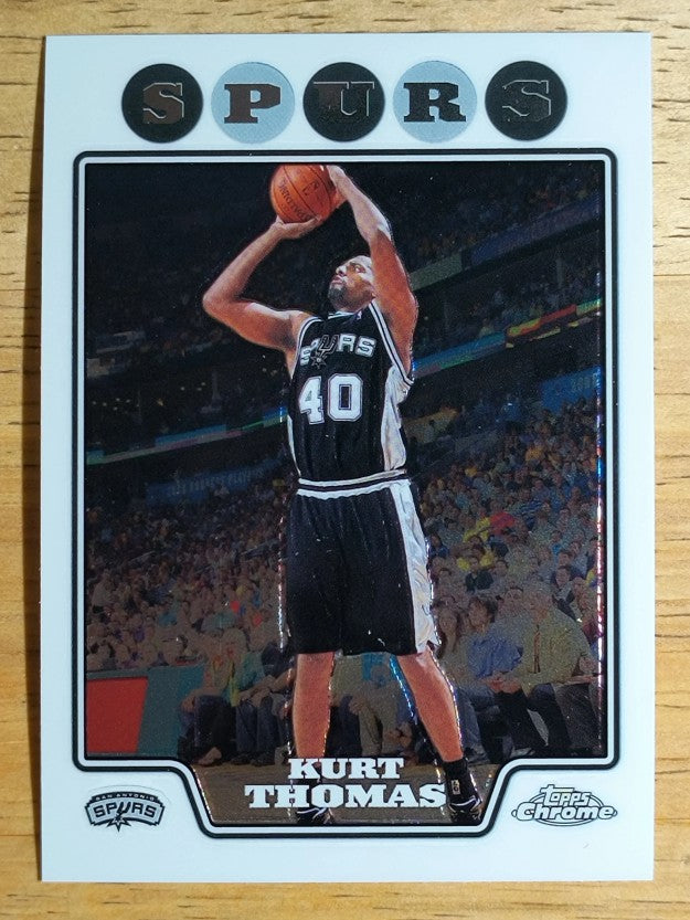 2008-09 Topps Chrome #126 Kurt Thomas