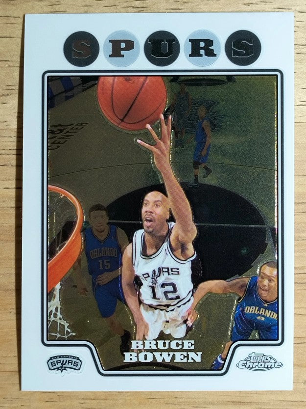 2008-09 Topps Chrome #130 Bruce Bowen