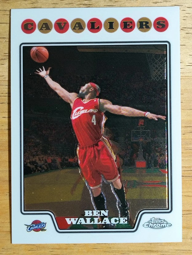 2008-09 Topps Chrome #133 Ben Wallace