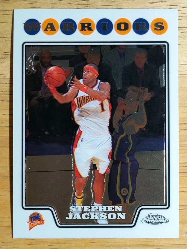 2008-09 Topps Chrome #137 Stephen Jackson