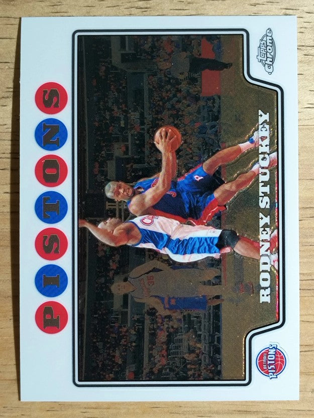 2008-09 Topps Chrome #143 Rodney Stuckey