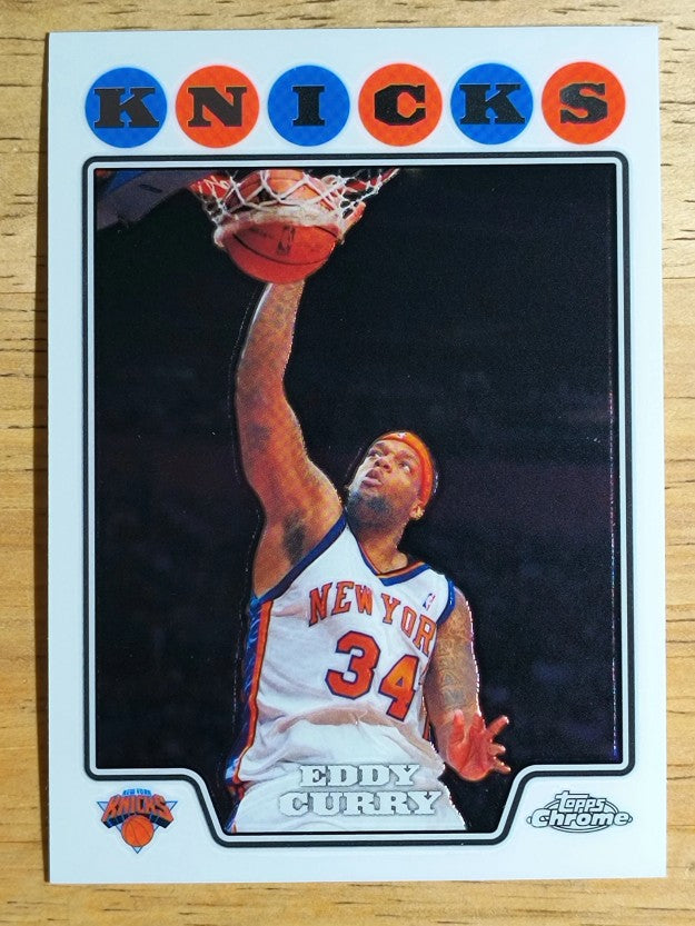 2008-09 Topps Chrome #154 Eddy Curry