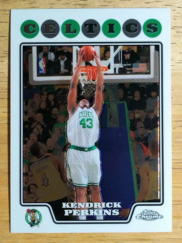 2008-09 Topps Chrome #160 Kendrick Perkins