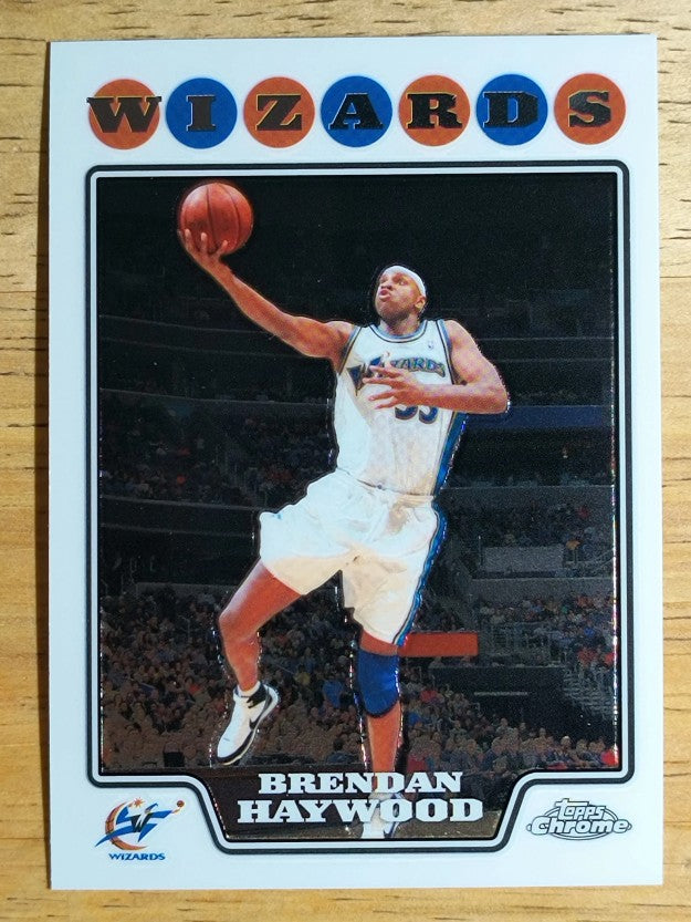 2008-09 Topps Chrome #162 Brendan Haywood