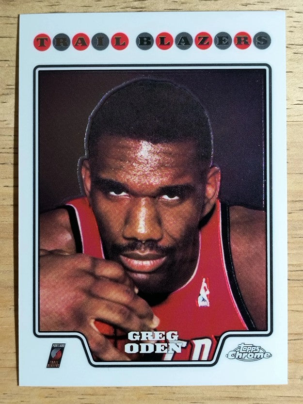 2008-09 Topps Chrome #165 Greg Oden