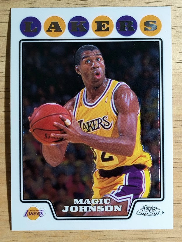 2008-09 Topps Chrome #171 Magic Johnson