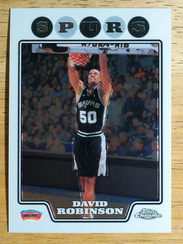 2008-09 Topps Chrome #173 David Robinson