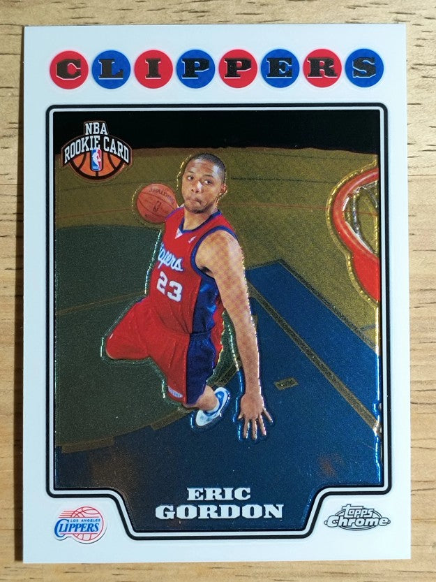 2008-09 Topps Chrome #187 Eric Gordon RC