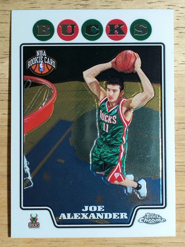 2008-09 Topps Chrome #188 Joe Alexander RC