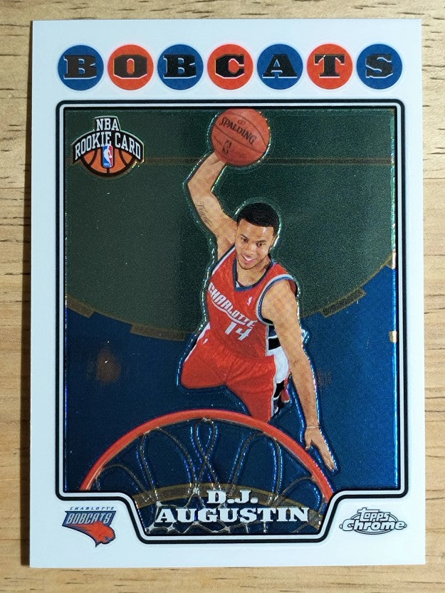 2008-09 Topps Chrome #189 D.J. Augustin RC