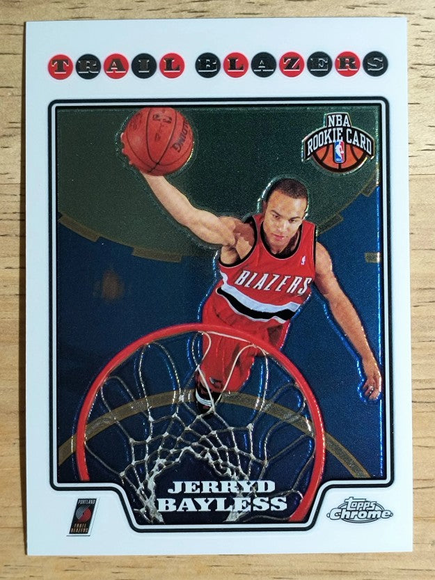 2008-09 Topps Chrome #191 Jerryd Bayless RC