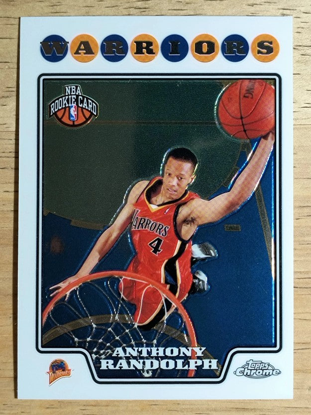 2008-09 Topps Chrome #193 Anthony Randolph RC