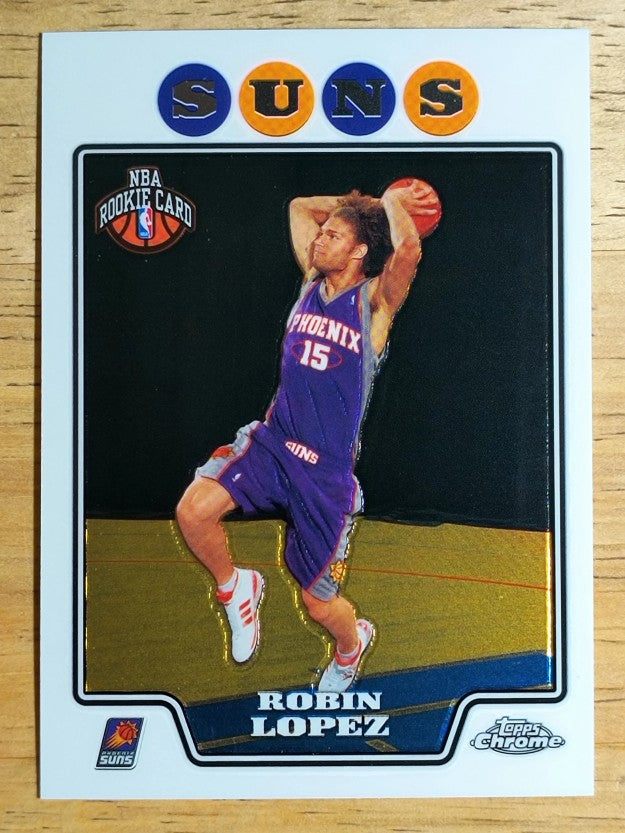 2008-09 Topps Chrome #194 Robin Lopez RC