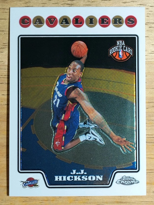 2008-09 Topps Chrome #198 J.J. Hickson RC