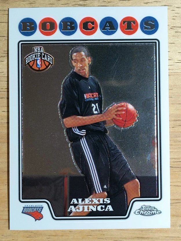2008-09 Topps Chrome #199 Alexis Ajinca RC