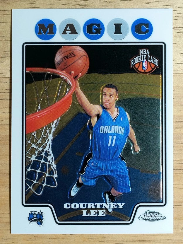 2008-09 Topps Chrome #201 Courtney Lee RC