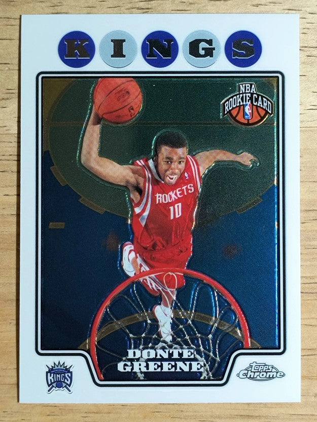 2008-09 Topps Chrome #203 Donte Greene RC