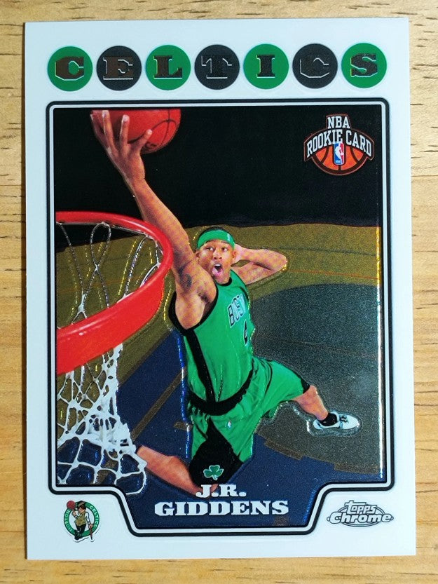 2008-09 Topps Chrome #206 J.R. Giddens RC