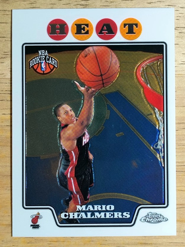 2008-09 Topps Chrome #208 Mario Chalmers RC