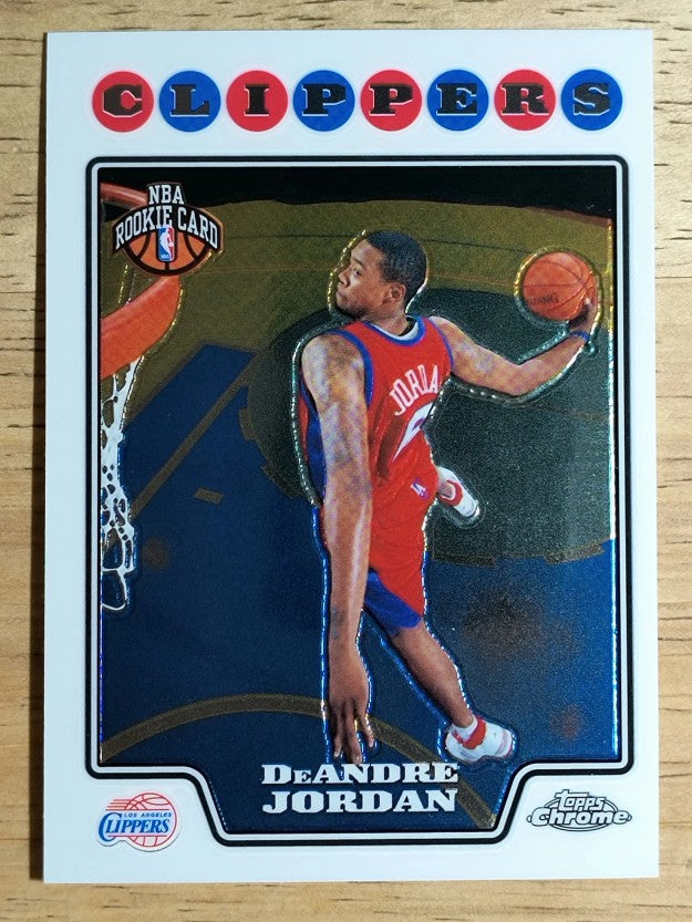 2008-09 Topps Chrome #209 DeAndre Jordan RC