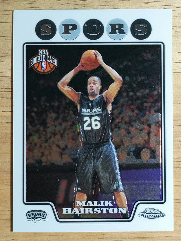2008-09 Topps Chrome #211 Malik Hairston RC