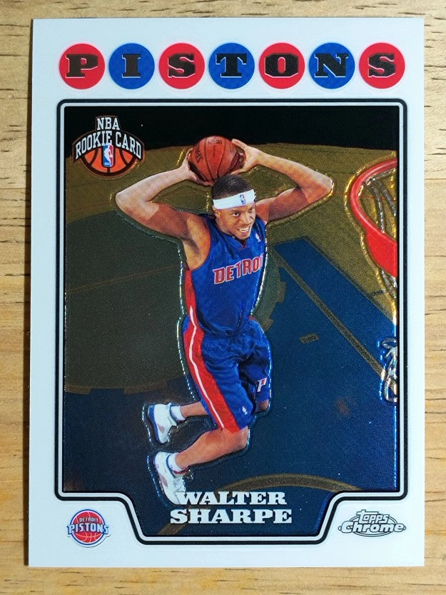 2008-09 Topps Chrome #215 Walter Sharpe RC