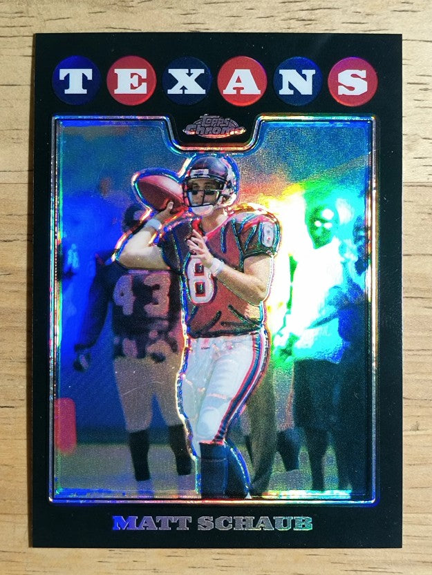 2008 Topps Chrome Refractors #TC8 Matt Schaub