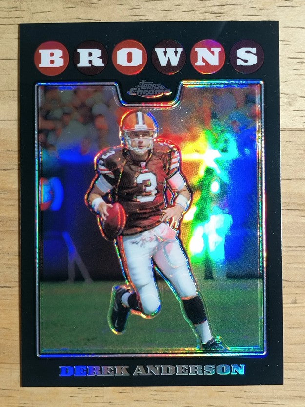 2008 Topps Chrome Refractors #TC18 Derek Anderson