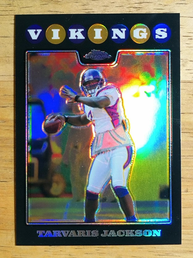 2008 Topps Chrome Refractors #TC30 Tarvaris Jackson