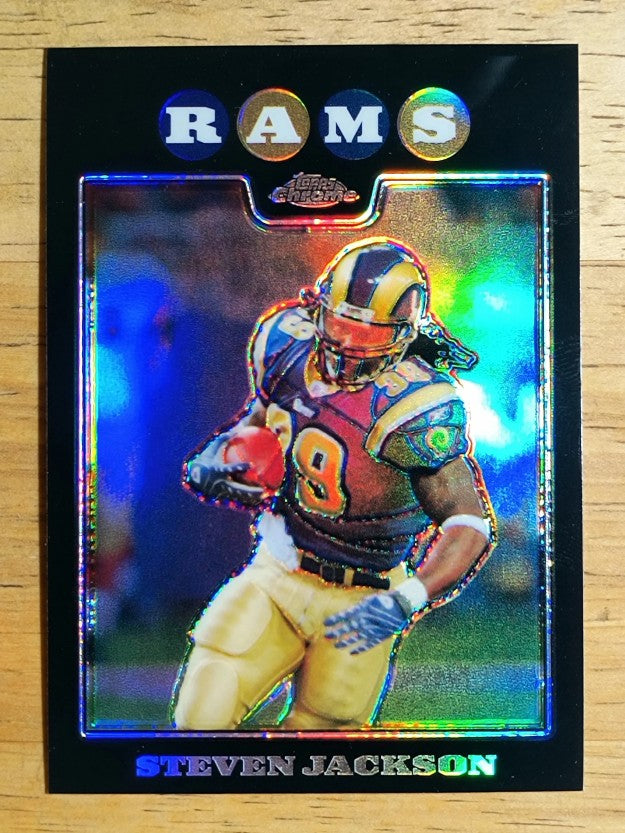 2008 Topps Chrome Refractors #TC31 Steven Jackson