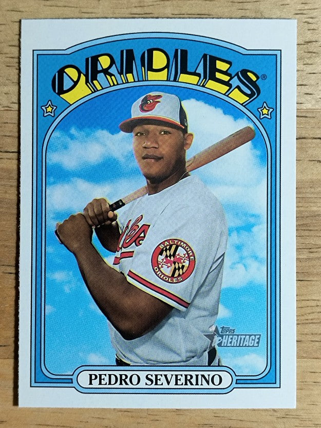 2021 Topps Heritage #235 Pedro Severino