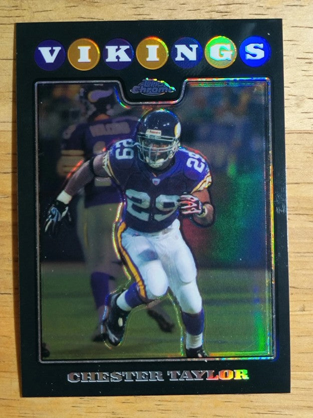 2008 Topps Chrome Refractors #TC58 Chester Taylor