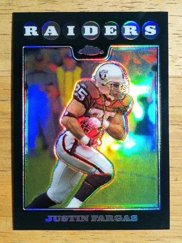 2008 Topps Chrome Refractors #TC60 Justin Fargas
