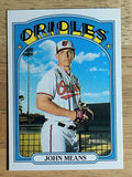 2021 Topps Heritage #394 John Means