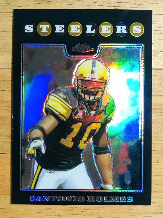2008 Topps Chrome Refractors #TC69 Santonio Holmes