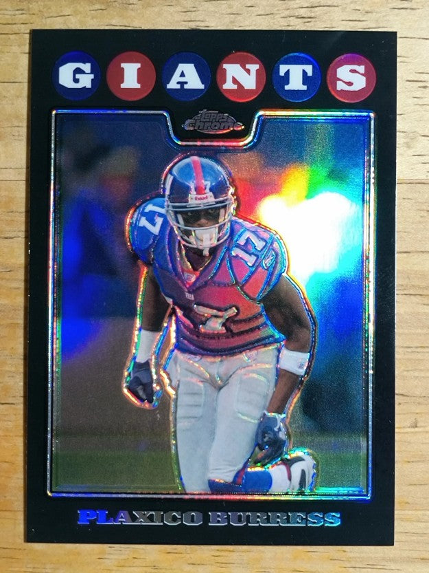 2008 Topps Chrome Refractors #TC75 Plaxico Burress