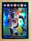 2008 Topps Chrome Refractors #TC79 Brandon Marshall