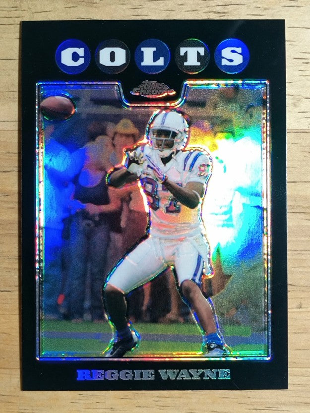 2008 Topps Chrome Refractors #TC82 Reggie Wayne