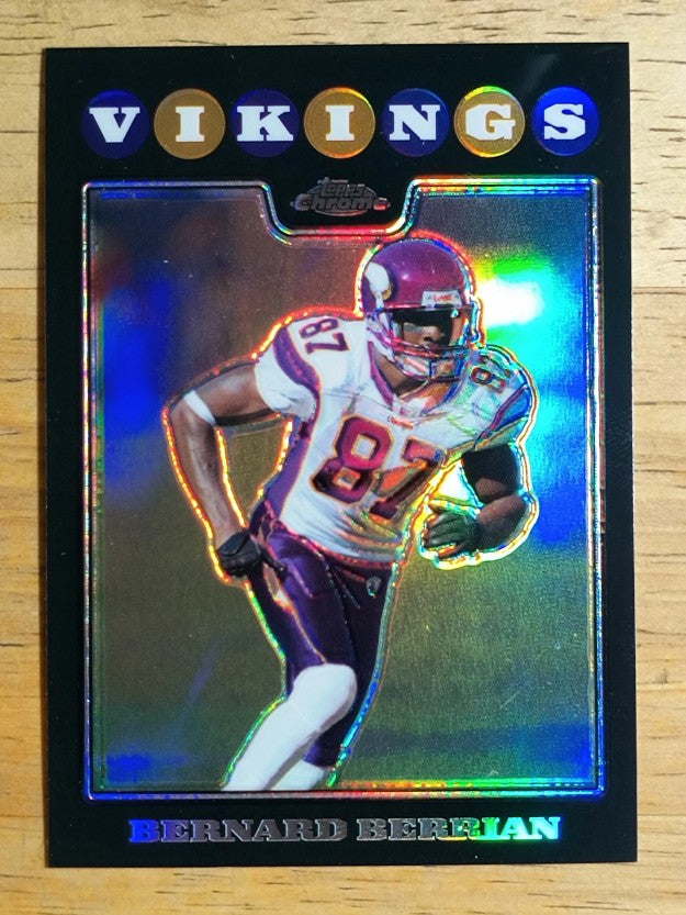2008 Topps Chrome Refractors #TC84 Bernard Berrian