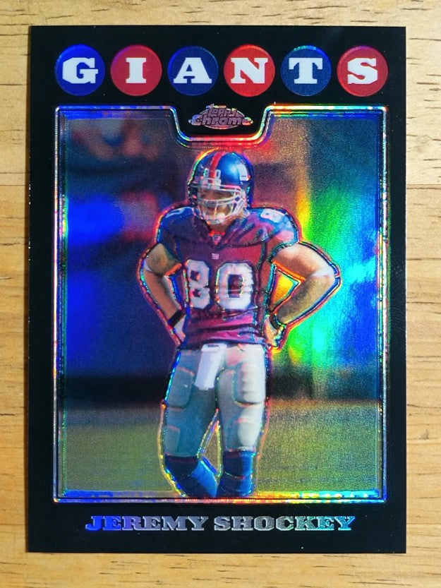 2008 Topps Chrome Refractors #TC97 Jeremy Shockey
