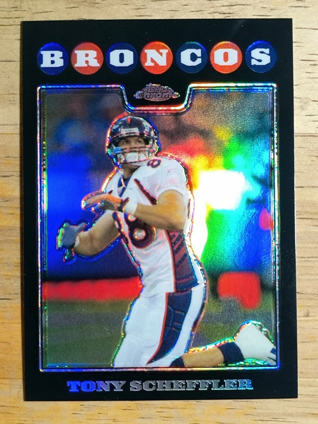 2008 Topps Chrome Refractors #TC101 Tony Scheffler