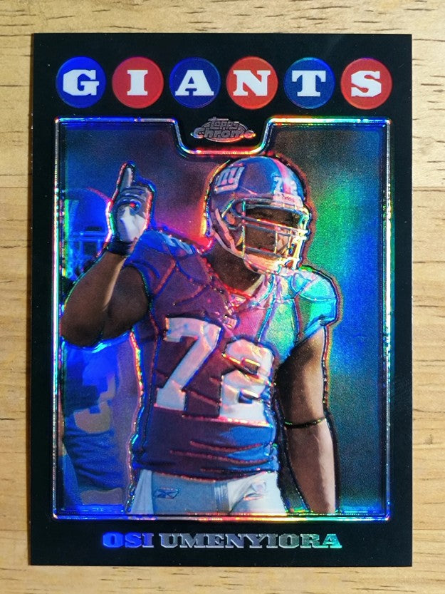 2008 Topps Chrome Refractors #TC107 Osi Umenyiora