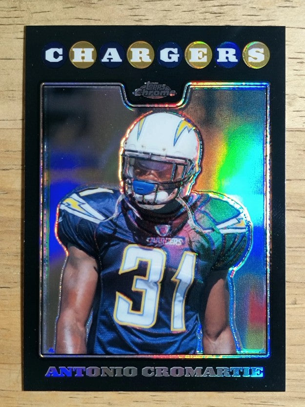 2008 Topps Chrome Refractors #TC117 Antonio Cromartie
