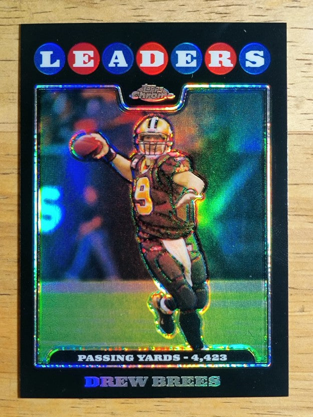 2008 Topps Chrome Refractors #TC122 Drew Brees LL