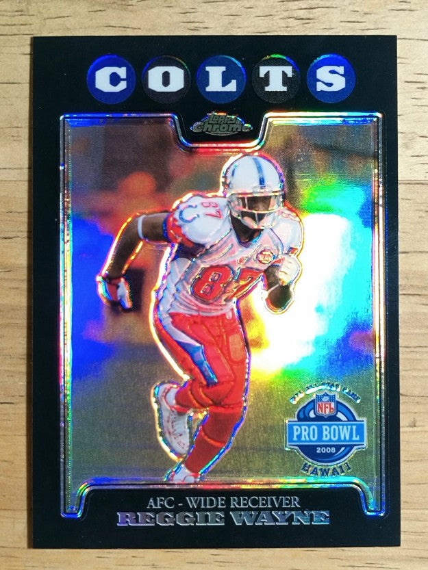 2008 Topps Chrome Refractors #TC146 Reggie Wayne AP
