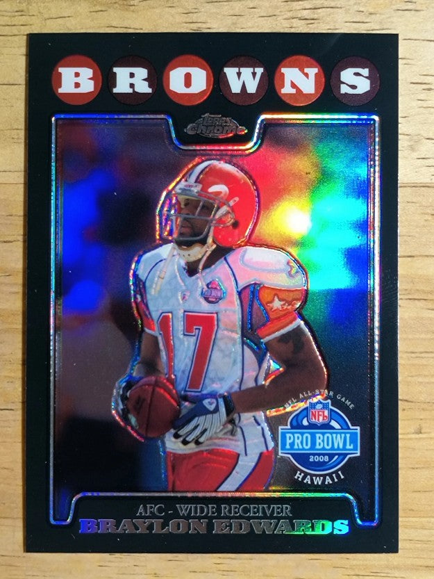 2008 Topps Chrome Refractors #TC147 Braylon Edwards AP